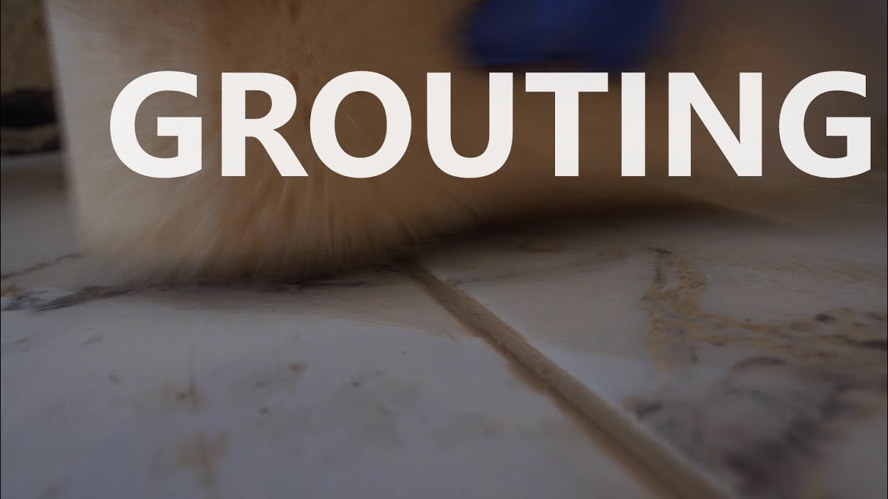 Tile Grouting - YouTube