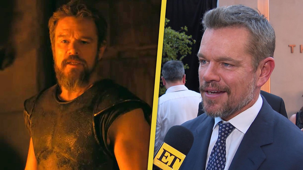 Matt Damon's Daughters 'Didn't Love' His The Odyssey Beard Until They Saw It On Screen (Exclusive)