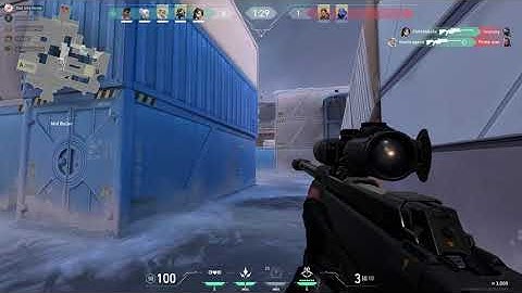 VALORANT - INSANE 3K AND NO-SCOPE WHILE FLASHED OPERATOR