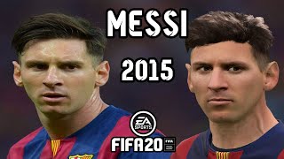 [FIFA 20/21] MESSI face 2015