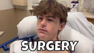 MENISCUS SURGERY: Aidan's football injury