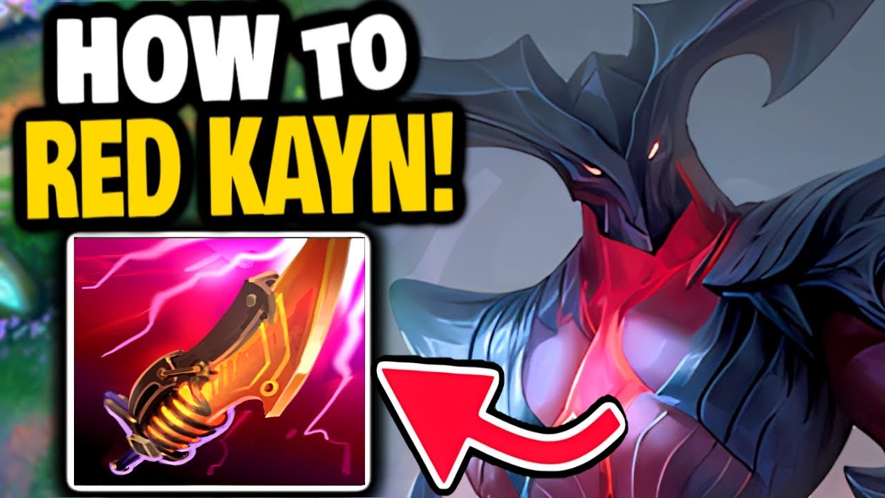 how RED KAYN can 1V9 & CARRY all by HIMSELF!!!