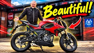 The all NEW QJ Motor SRK 125 J. The best looking 125 motorcycle?