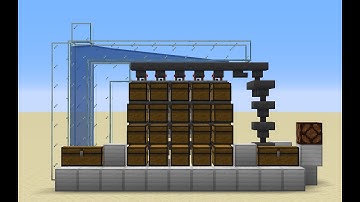 Automatic sorting system tutorial Minecraft!!