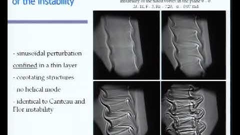 Dr. Patrice Meunier | Instabilities of a columnar vortex in a stratified fluid