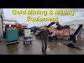 Turnkey gold mining  milling system processing 2 tons per hour for highgrade gold buttons