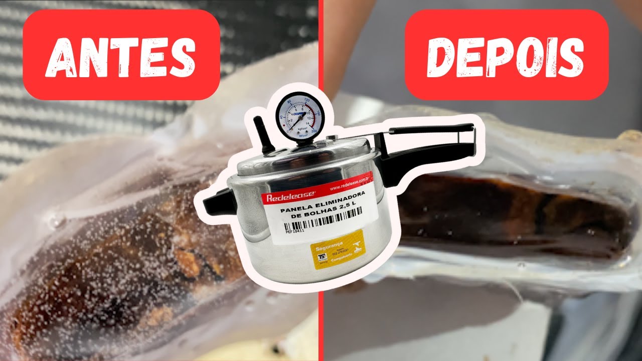 BOLHAS, NUNCA MAIS. (PANELA ELIMINADORA DE BOLHAS).