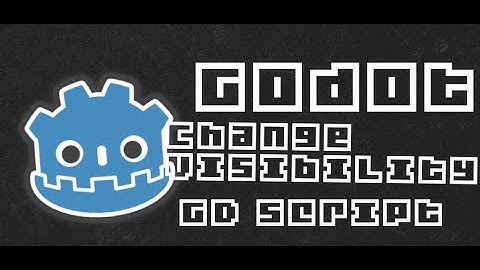 How to Hide and show a node in GD Script | Godot 3.2