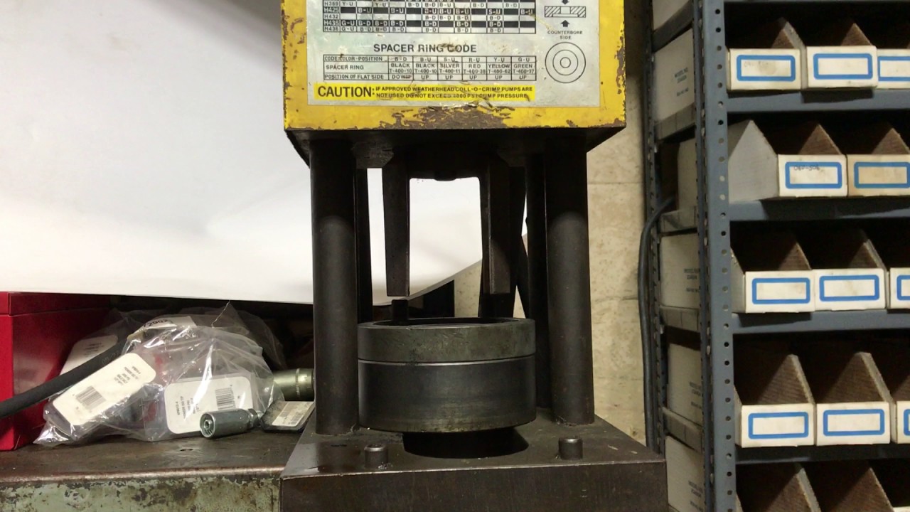 Weatherhead T400 Hose Maker YouTube