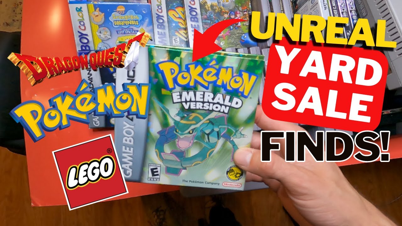 THE YARD SALE SCORE OF A LIFETIME! - YouTube