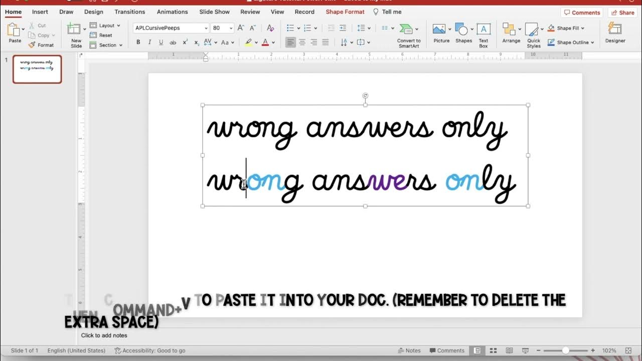 How to use ligatures in PowerPoint and Canva YouTube