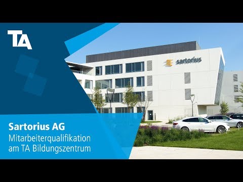 Sartorius AG – Mitarbeiterqualifikation am TA Bildungszentrum