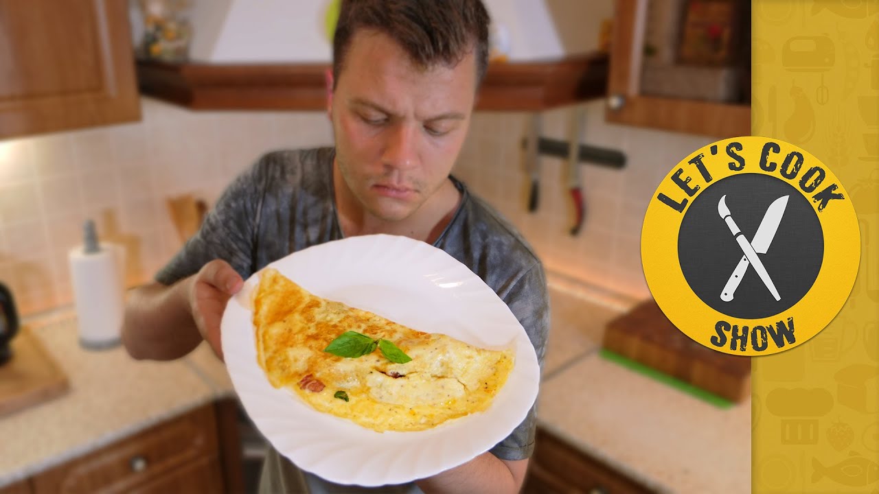 ОМЛЕТ с Сыром! Всего 2 ингредиента! Куда уж проще? [Let's Cook Show]