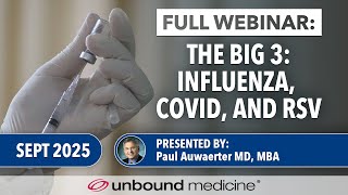 The Big 3: Influenza, COVID, and RSV