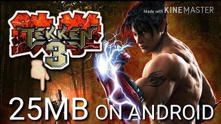HOW TO DOWNLOAD TEKKEN 3 ON ANDROID IN (25MB) screenshot 5