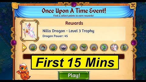 Merge Dragons Once Upon A Time Event - First 15 Mins Gameplay