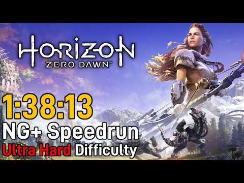 Horizon Zero Dawn Speedrun - NG+ Ultra Hard in 1:38:13 (World Record)