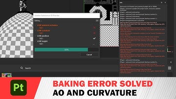 [SOLVED] Baking error AO and curvature  Log Error, Ambient Occlusion & Thickness map Fix