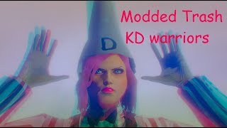 Gta Online - Fighting Rank 6100 Modded Trash And A Kd Jet Warrior