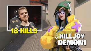 Demon1’s Radiant Killjoy Strategy: How to PERFECT Site Lockdown and Post-Plant Mechanics