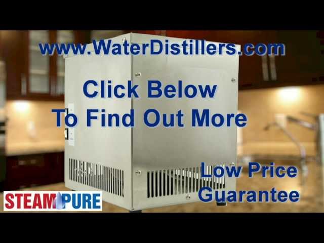 Steam Pure Counter Top Water Distiller - the SteamPure brand