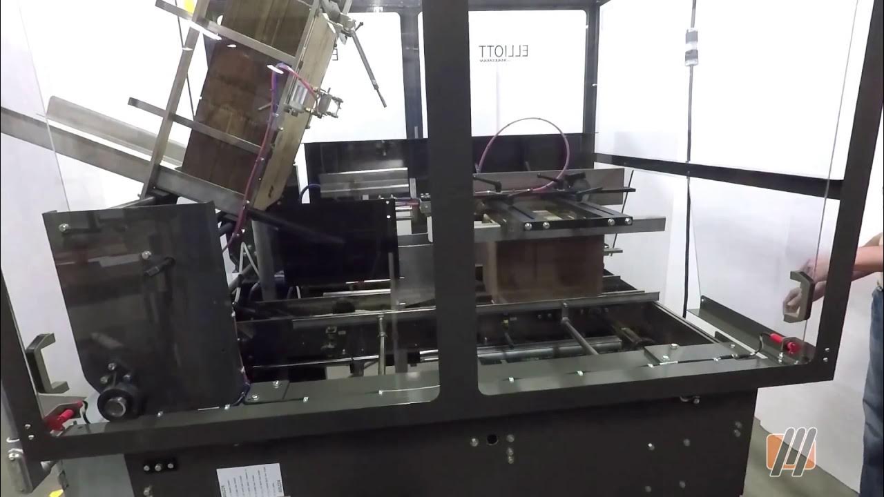 ME 15T Case Erector Bottom Taper Massman Automation YouTube