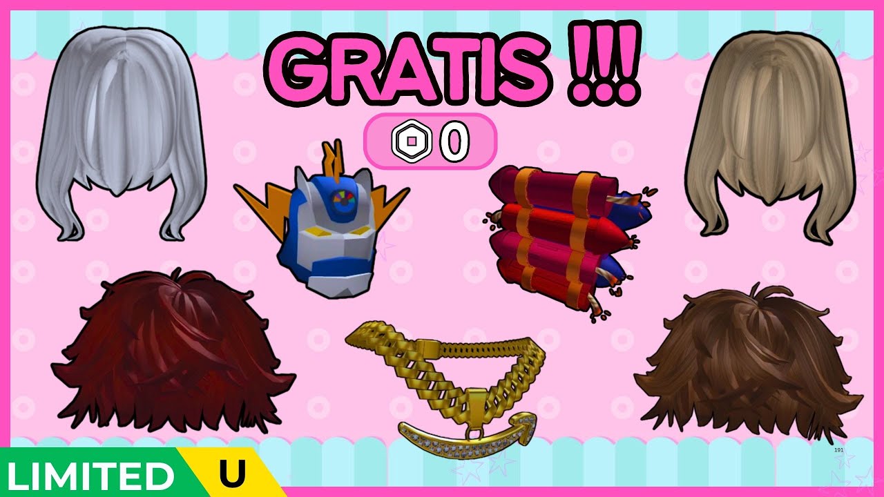 Consigue estos UGCs GRATIS en Roblox ! 