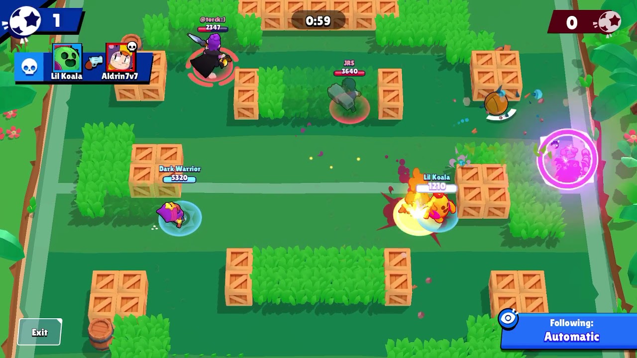 Brawl Ball on Field Goal Map Part 2 YouTube