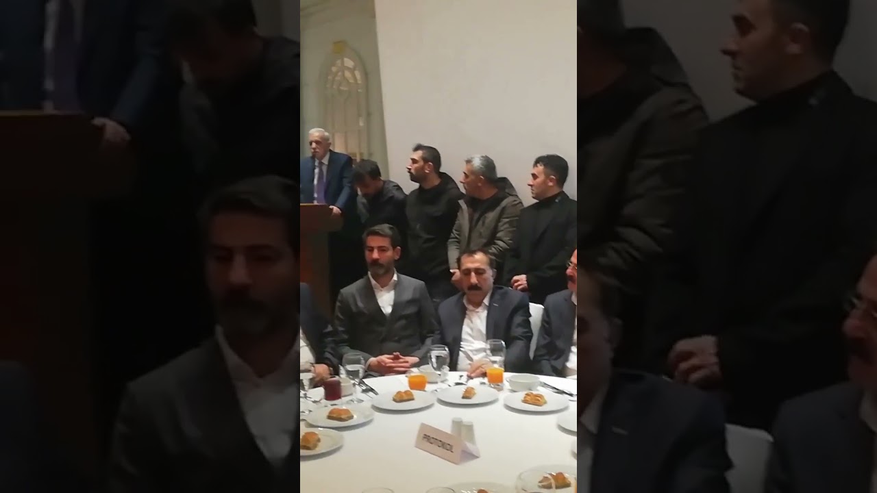 Gewdan Aşireti ve Şerefan Aşireti Barış Yemeği Van Elit World Otel 1.02.20