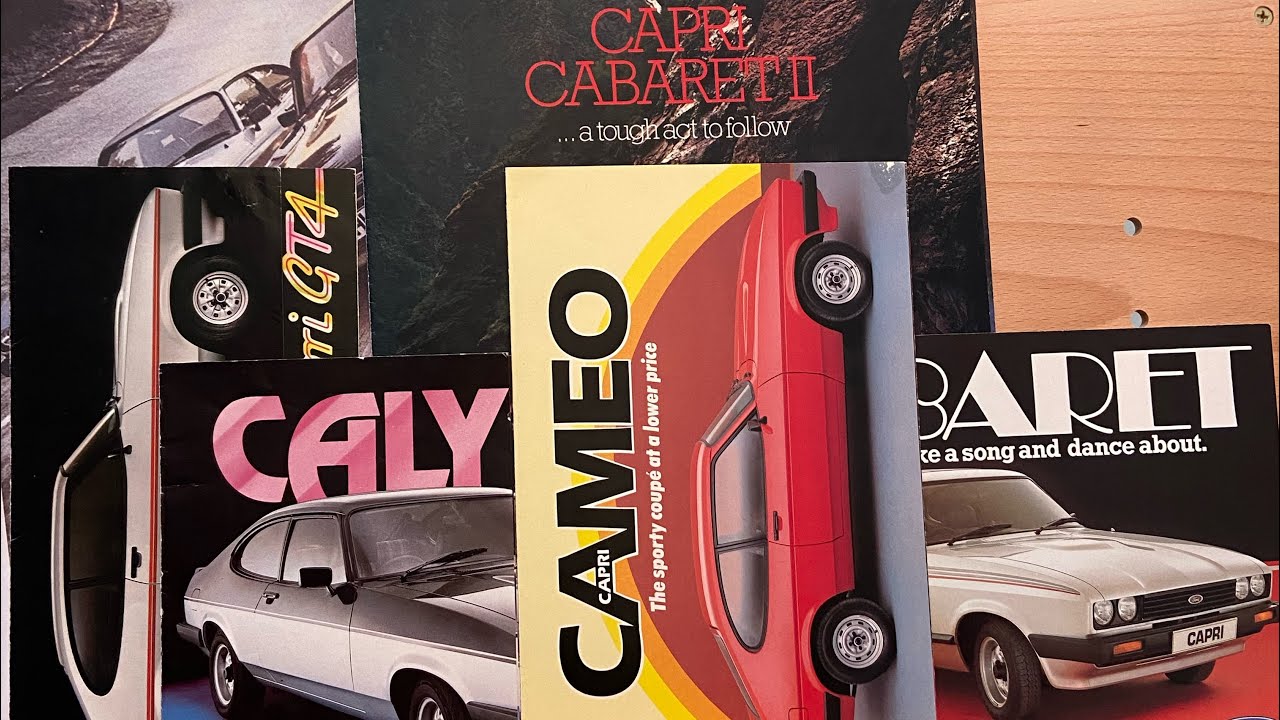 アオシン　 フォードカプリセダン　ジャンク The Weird & Wonderful Ford Capri Special Editions - YouTube