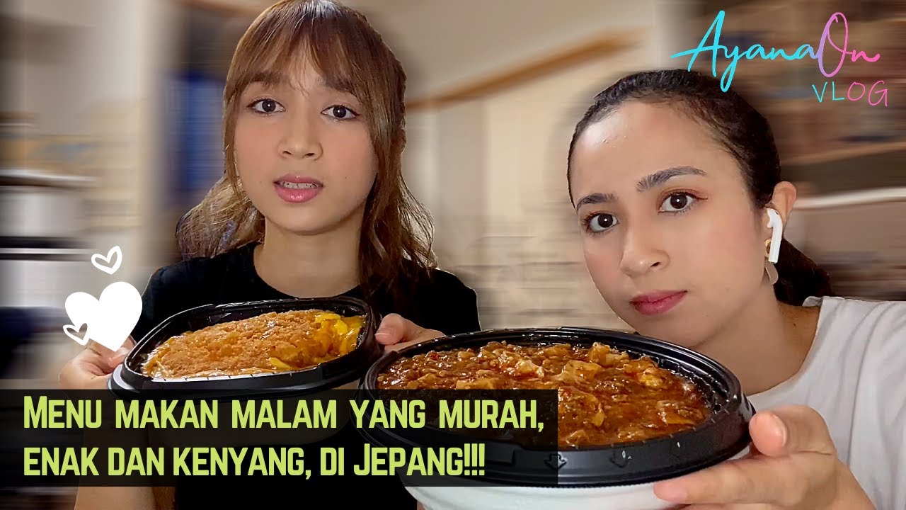 [AyanaOn VLOG] Manis.. Asin.. Manis.. Asin.. Menu makan malam enak dan murah di Jepang
