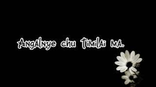 OSHIN KARKI - Angalne xu timilai ma cover by Anurag Khadka (Lyrics Video)