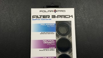 Polar Pro Filter 3-Pack for GoPro Cameras Unboxing
