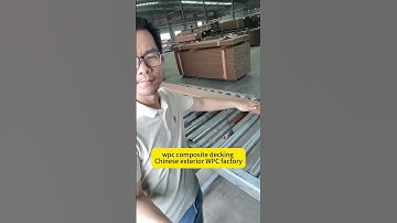 wpc composite decking Chinese exterior WPC factory #wpccompositedecking
