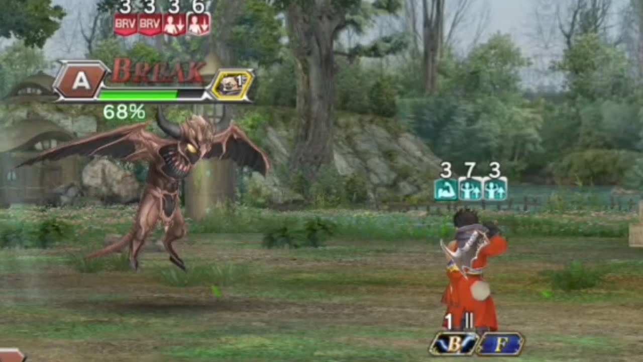 【DFFOO】Auron could only do what he could do !! COUNTER ATTACK