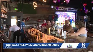 Salinas sports bars pack in fans for Super Bowl Sunday