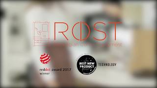 The award winning sample roaster - prototype of ROEST