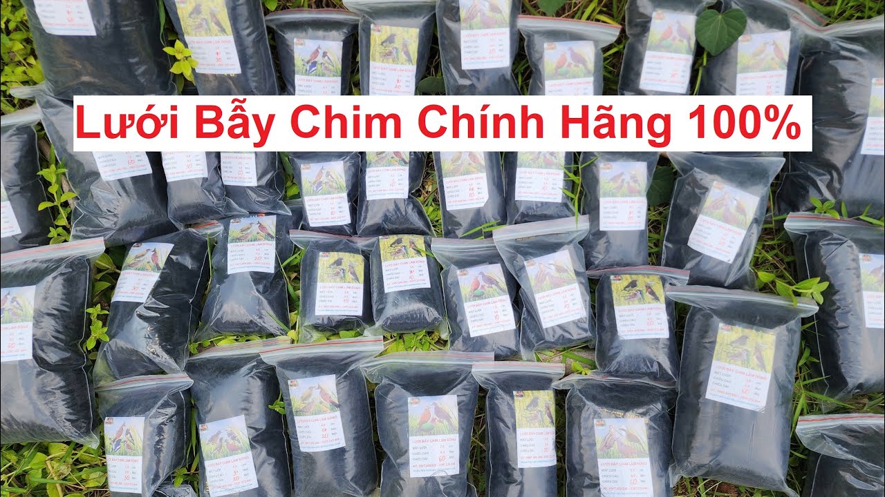 Lưới Bẫy Chim Cước Thái Chính Hãng - Hàng Thái Loại 1