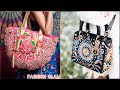 Beautiful Ethnic Style Floral Embroidered Tote Bags/Beach Bags/Mexican Embroidery Bags