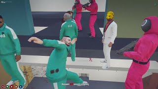 Ramee gets Eliminated from Squid Games for Failing to guide Baas through Maze fast enough | GTA RP