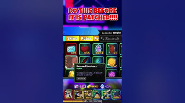 DO THIS BEFORE IT GETS PATCHED!! ANIME CRUSADERS #roblox #shorts