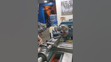 75 Years Old man Working On Lathe Machine #short #shortvideo