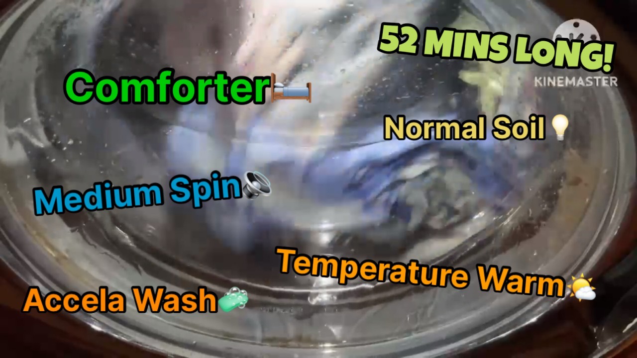 Kenmore Elite 41783 - Comforter Cycle load of comforts w/Accela Wash