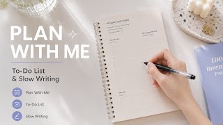 What If Your To-Do List Brought You Peace? 🌧️ | Slow Planning & Rain Sounds screenshot 2