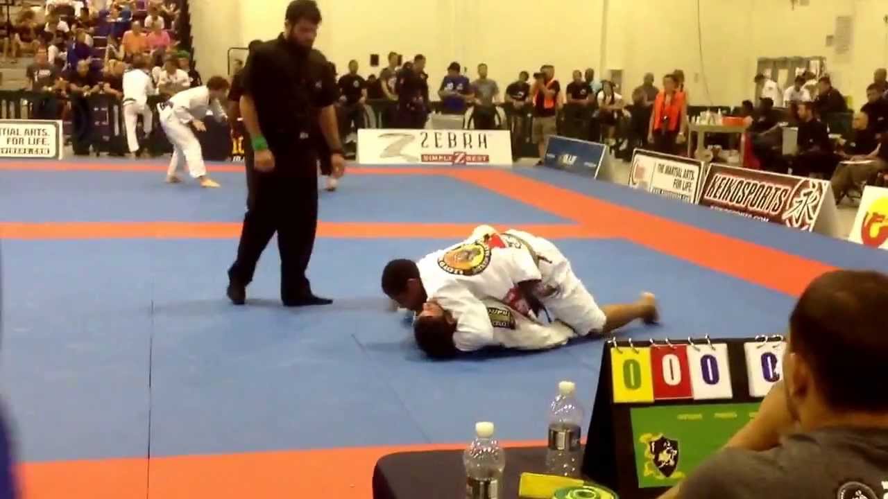 IBJJF Summer Open 2013 Tim Spriggs vs Matheus Diniz brownbelt Absolute NY BJJ