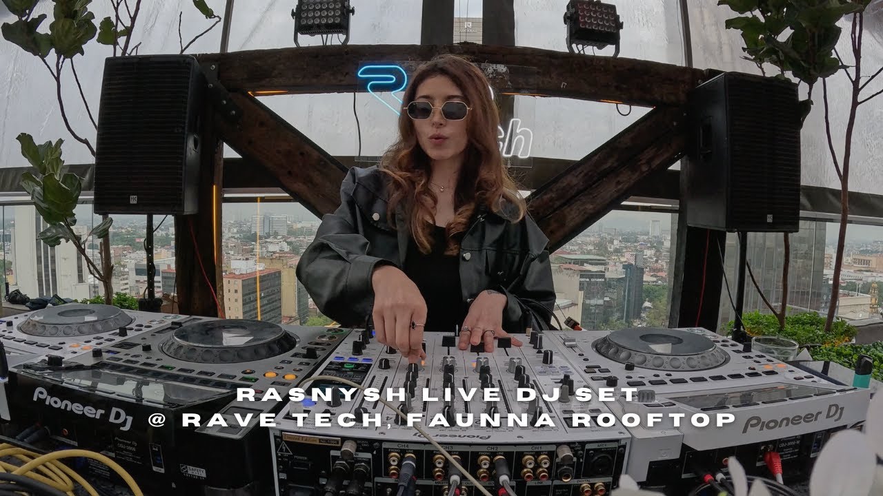 Rasnysh @ Rave Tech, Fauna Rooftop (Afro House DJ Set) - YouTube