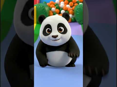 The Panda Went Over The Mountain | Nursery Rhymes Cartoon Kids Songs | #nurseryrhymes #babysongs