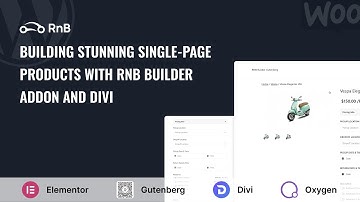 🛍️ Build an Amazing Product Single Page with RNB & Divi! 💼