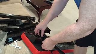 Assembly BalanceFrom RS 40 Adjustable Folding Multifunctional $79 on Amazon weight bench press FDW