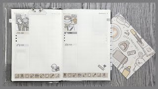 Plan With Me | TheCoffeeMonsterzCo: Tabletop Treasures | Sterling Ink A5 Complete Common Planner